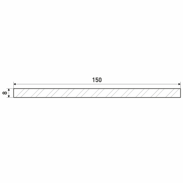 Добор 2070х150х8 мм Дуб шенон от магазина ЛесКонПром.ру