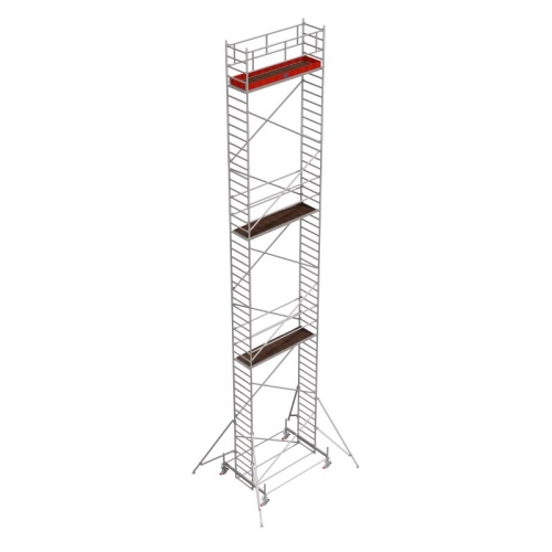 Алюминиевая Вышка-тура KRAUSE STABILO серия 100 2,5х0,75 РВ 14,4 м (Арт.741158) от магазина ЛесКонПром.ру