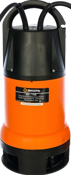 Дренажный насос Вихрь ДН -1100 от магазина ЛесКонПром.ру
