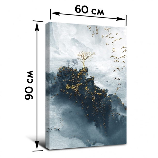 Канвас Восточный пейзаж 60х90 см от магазина ЛесКонПром.ру