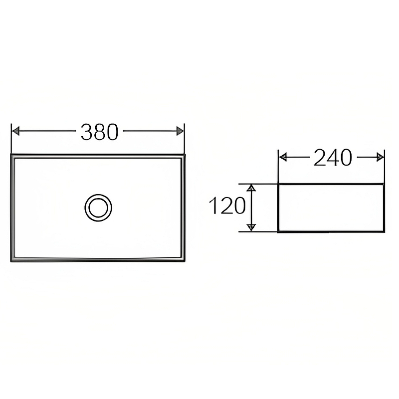 Раковина-чаша D&K Berlin 38 DT1430816 Белая от магазина ЛесКонПром.ру