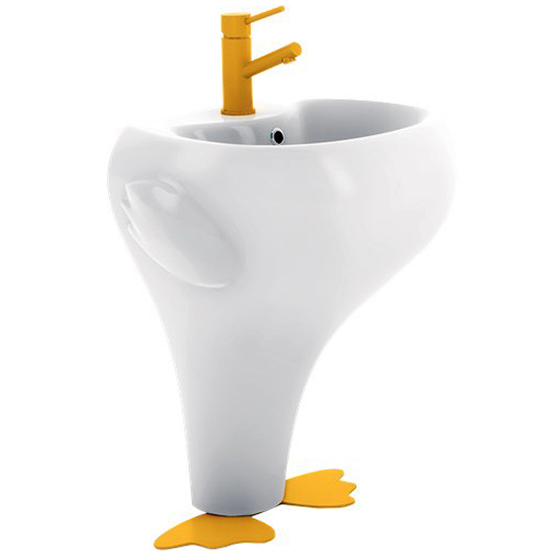 Раковина Creavit Ducky 52 DC052-00CB00E-0000 Белая от магазина ЛесКонПром.ру