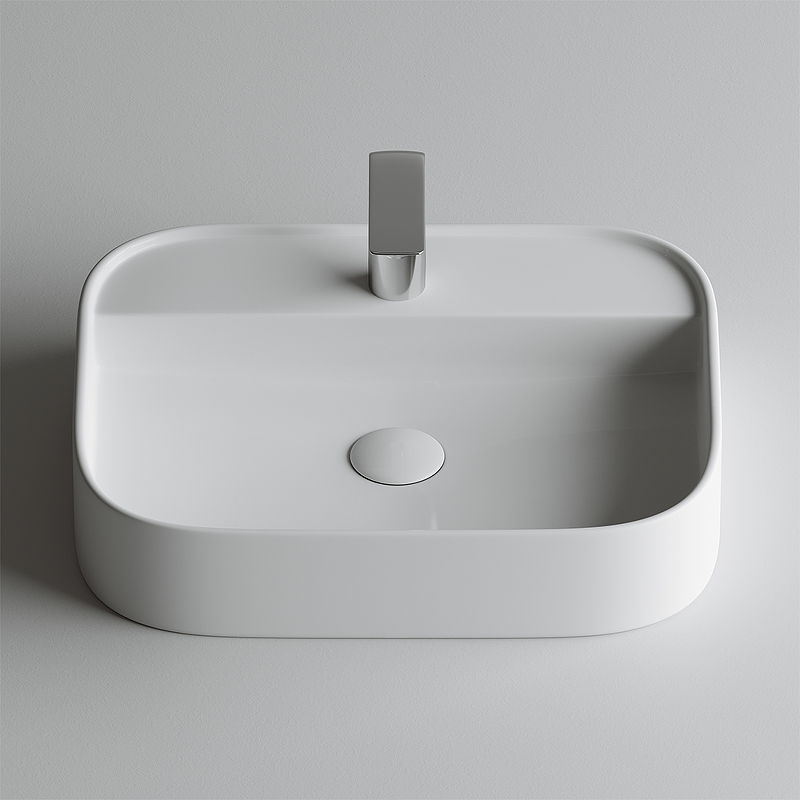 Раковина Ceramica Nova Element 55 CN6034 Белая от магазина ЛесКонПром.ру