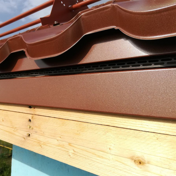 Вентиляционная лента ПВХ ТЕХНОНИКОЛЬ 5 м коричневая от магазина ЛесКонПром.ру