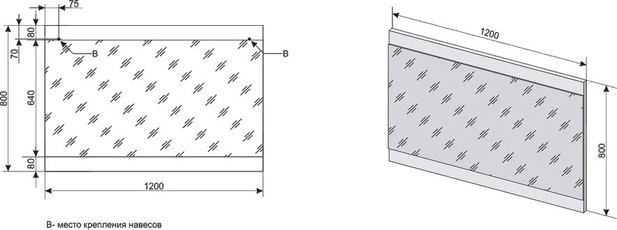 Зеркало Style Line Даллас 120 Люкс, белое от магазина ЛесКонПром.ру