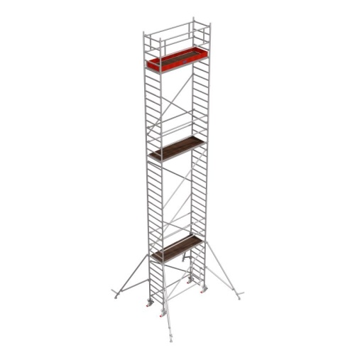 Алюминиевая Вышка-тура KRAUSE STABILO серия 1000 2,5х0,75 м РВ 11,3 м (Арт.748119) от магазина ЛесКонПром.ру