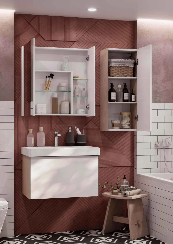 Зеркало-шкаф AQUATON Асти 70 от магазина ЛесКонПром.ру