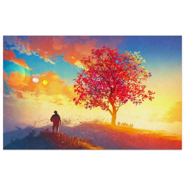 Канвас 70х110 см Рассвет от магазина ЛесКонПром.ру