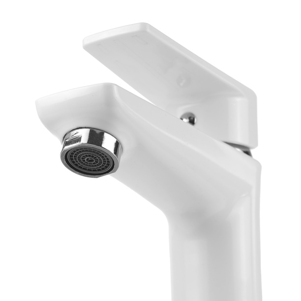 Смеситель для раковины RedBlu Saturn белый от магазина ЛесКонПром.ру