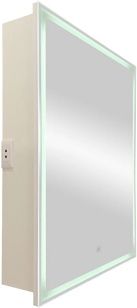 Зеркало-шкаф Art&Max Techno 60 L с подсветкой от магазина ЛесКонПром.ру