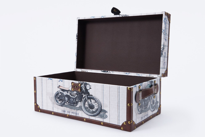 Сундук Мото 49x23x28 см 80435172 от магазина ЛесКонПром.ру