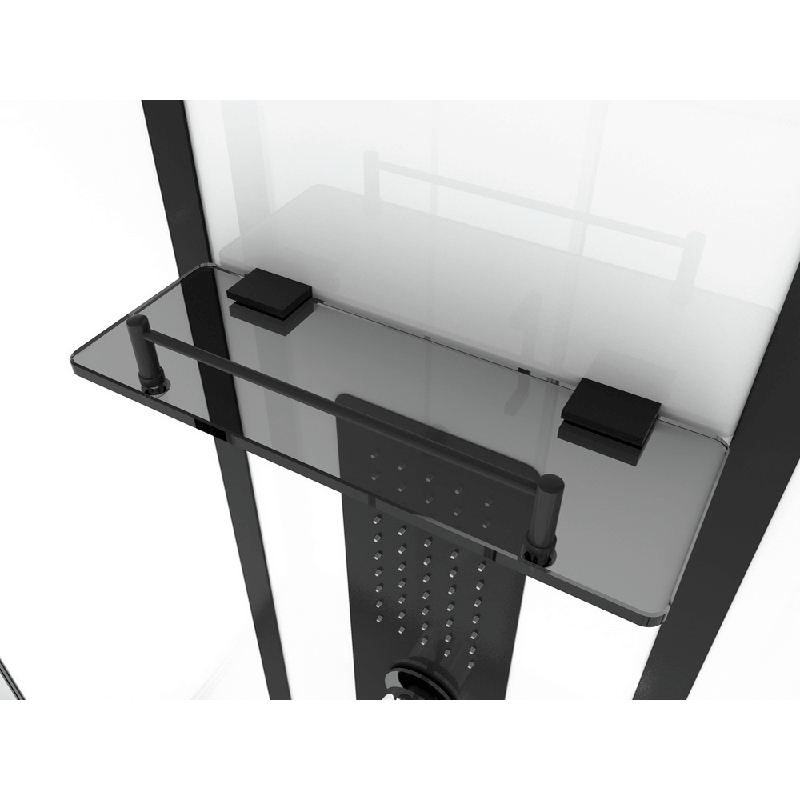 Душевая кабина Black&White Galaxy 8008000 с гидромассажем от магазина ЛесКонПром.ру