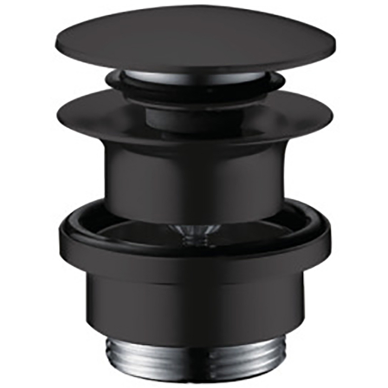 Донный клапан Hansgrohe 50100670 Черный матовый от магазина ЛесКонПром.ру