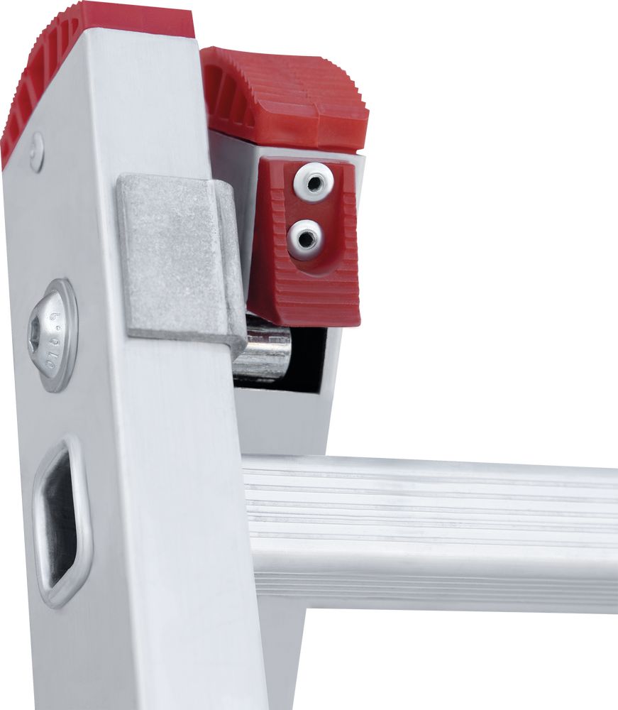 Лестница алюминиевая двухсекционная полупрофессиональная Новая Высота 2x14 арт. 2220214 от магазина ЛесКонПром.ру