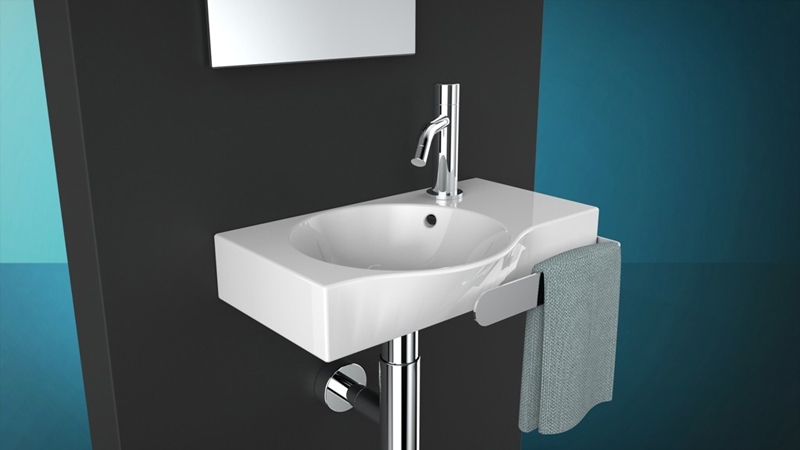 Раковина Artceram Union 43 LML001 01 00 Белая от магазина ЛесКонПром.ру