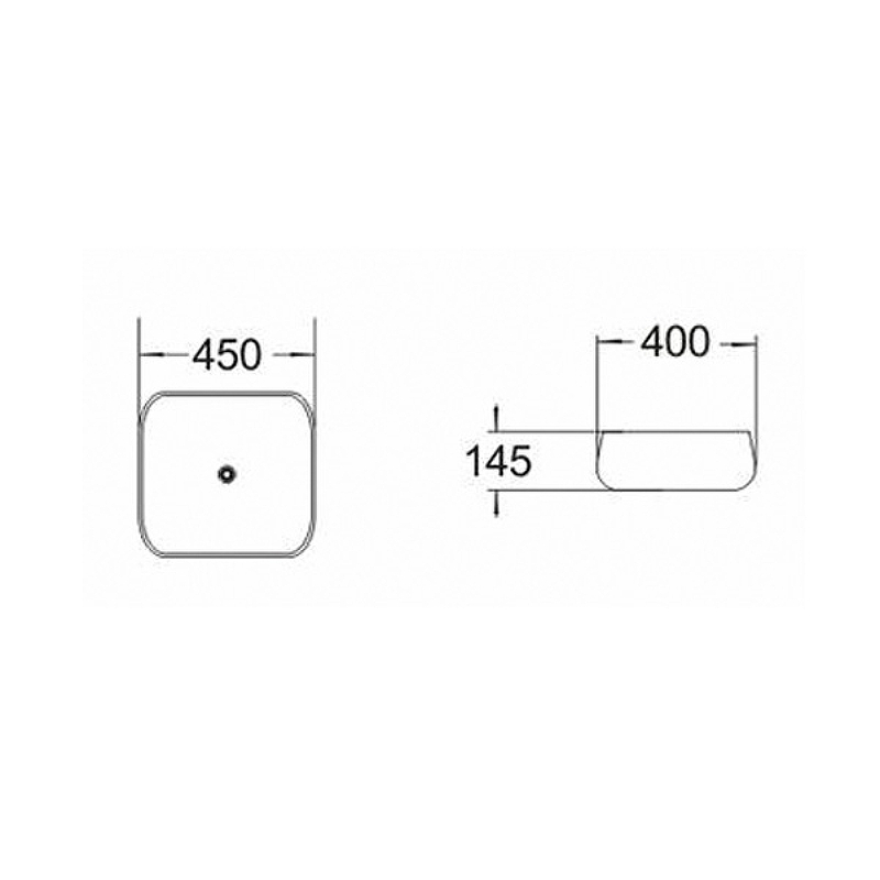Раковина-чаша Comforty 42.5 78106 00004150367 Белая от магазина ЛесКонПром.ру