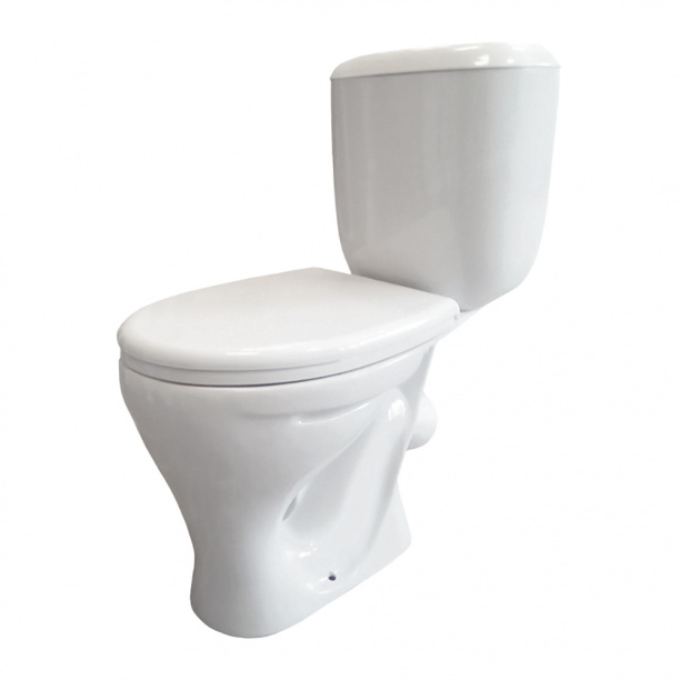 Унитаз-компакт Gesso Луна с сиденьем от магазина ЛесКонПром.ру