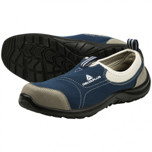 Туфли комбинированные Delta Plus коттон и полиэстер размер 44 серо-синие