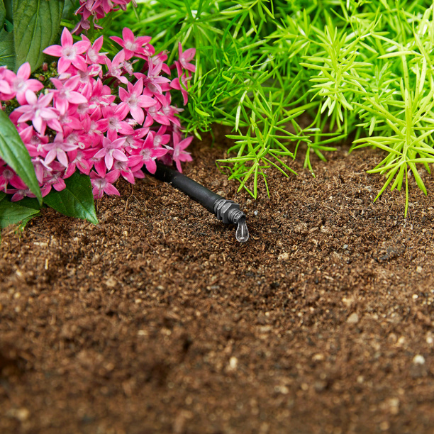 Капельница концевая 4 л/час Gardena 25 шт от магазина ЛесКонПром.ру