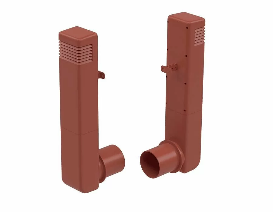 Цокольный дефлектор ТЕХНОНИКОЛЬ красный от магазина ЛесКонПром.ру