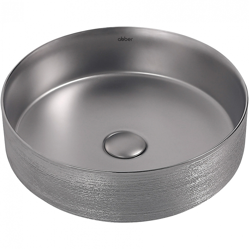 Раковина-чаша Abber Bequem 40 AC2109BSM Серебро матовое от магазина ЛесКонПром.ру