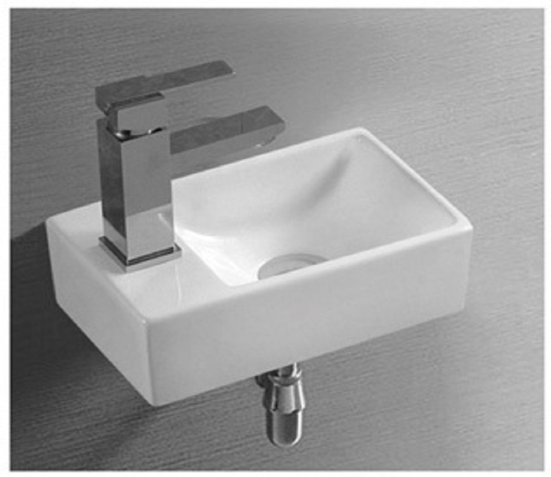 Раковина CeramaLux 30 9048GTR Белая от магазина ЛесКонПром.ру