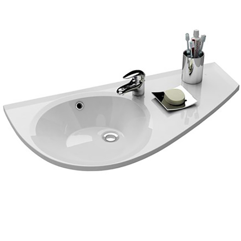 Раковина Ravak Avocado Comfort 95 P XJ9P1100000 Белая от магазина ЛесКонПром.ру