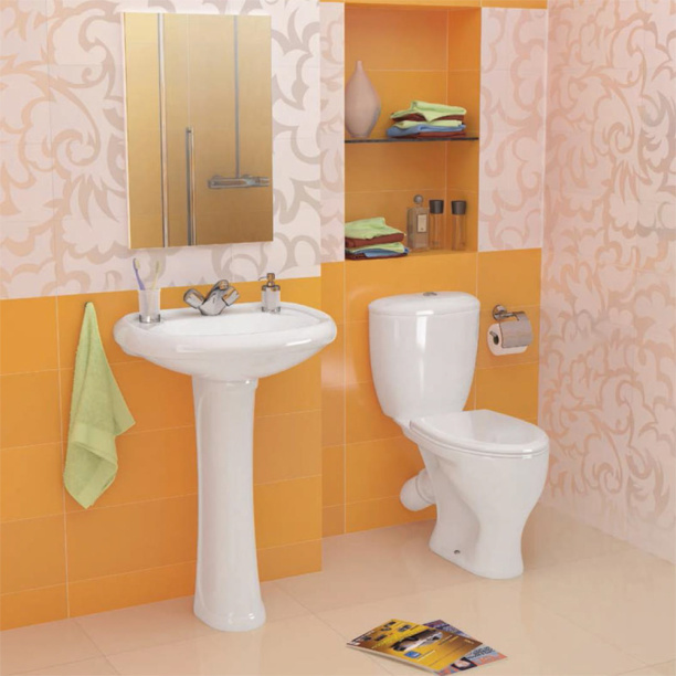 Раковина с пьедесталом Santeri Воротынский 57 см от магазина ЛесКонПром.ру