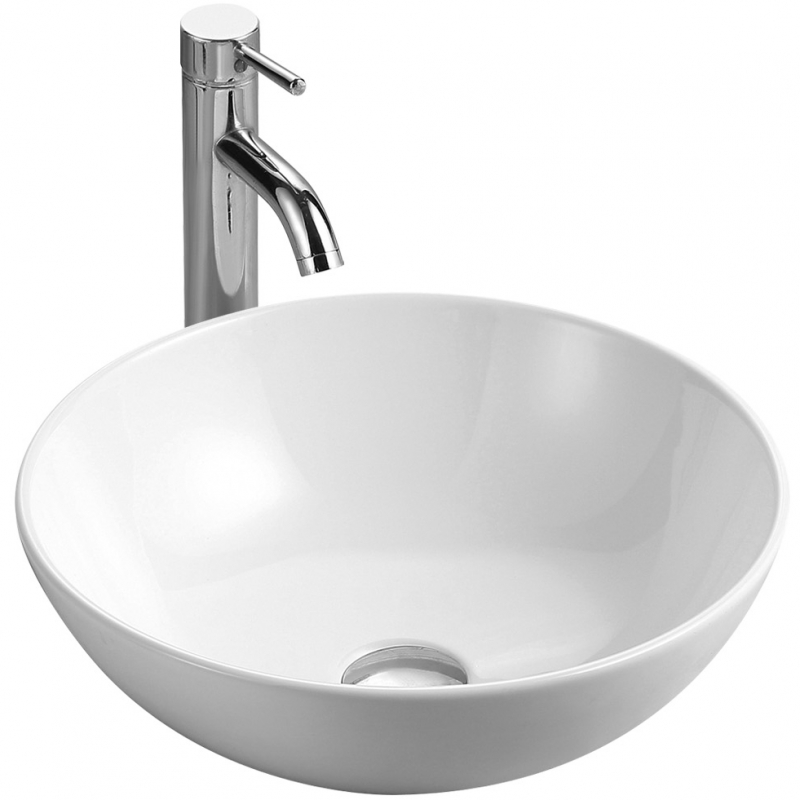 Раковина-чаша WeltWasser Elbach 3003 40 10000003852 Белый глянец от магазина ЛесКонПром.ру