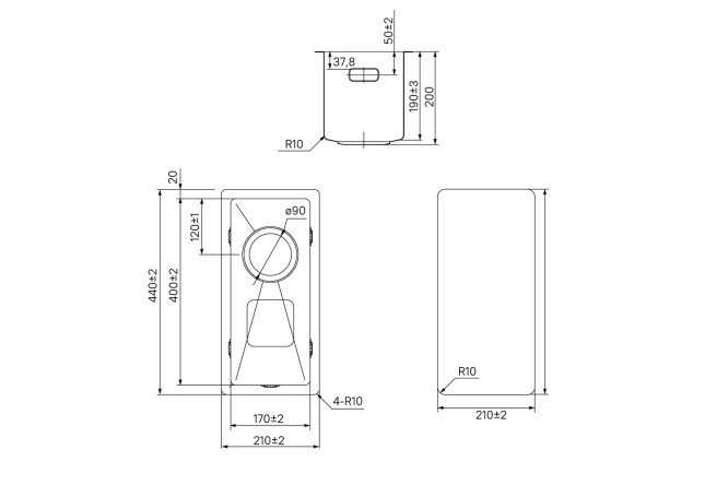Мойка врезная IDDIS Edifice 80550582 от магазина ЛесКонПром.ру