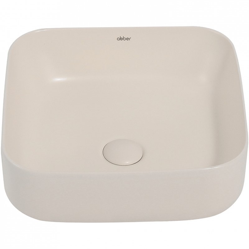 Раковина-чаша Abber Rechteck 39 AC2211MBE Светло-бежевая матовая от магазина ЛесКонПром.ру