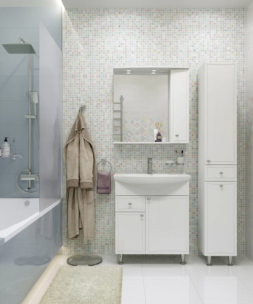 Зеркало DIWO Кострома R, 75 от магазина ЛесКонПром.ру