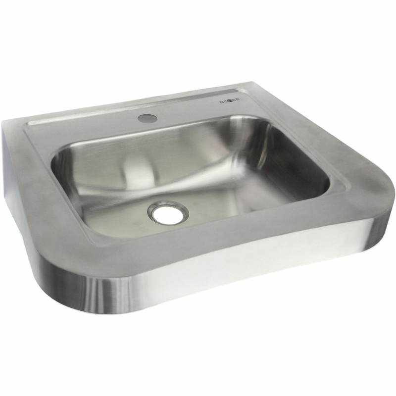 Раковина Nofer 62 13024.2.S Матовая нержавеющая сталь от магазина ЛесКонПром.ру