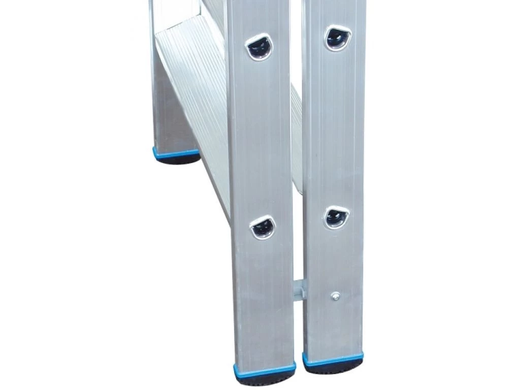 Стремянка алюминиевая двухсторонняя Krause Stabilo 2х5 ступеней (арт. 124739) от магазина ЛесКонПром.ру