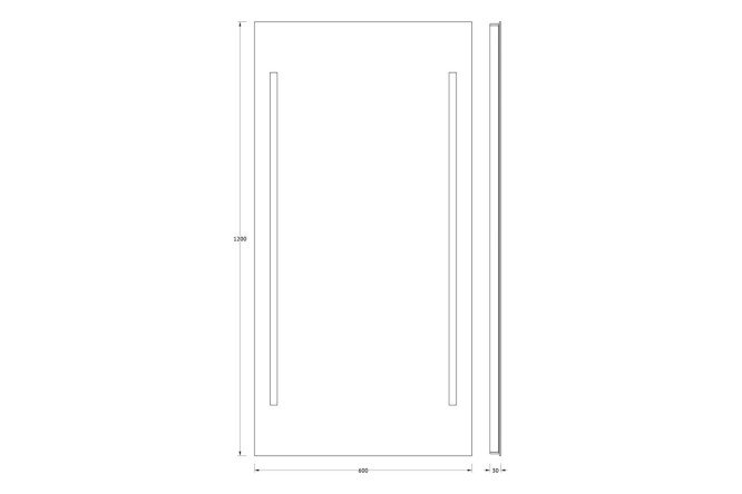 Зеркало EVOFORM Ledline 80372854 от магазина ЛесКонПром.ру