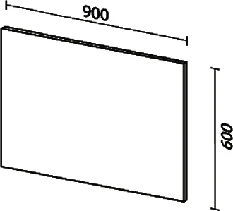 Зеркало Sanvit Кубэ 90 от магазина ЛесКонПром.ру