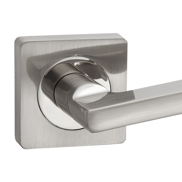 Дверные ручки TIXX Вито матовый никель от магазина ЛесКонПром.ру