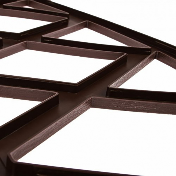 Забор декоративный MODERN шоколад от магазина ЛесКонПром.ру