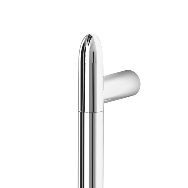 Штанга для душа Lemark с крючками хром от магазина ЛесКонПром.ру