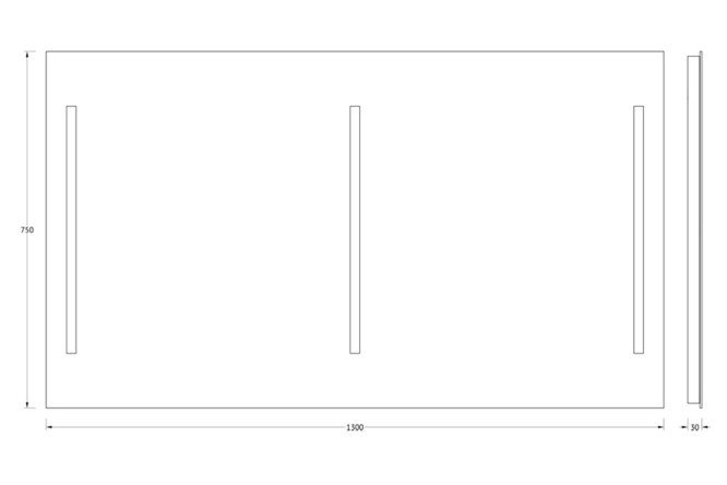 Зеркало EVOFORM Ledline 80372852 от магазина ЛесКонПром.ру