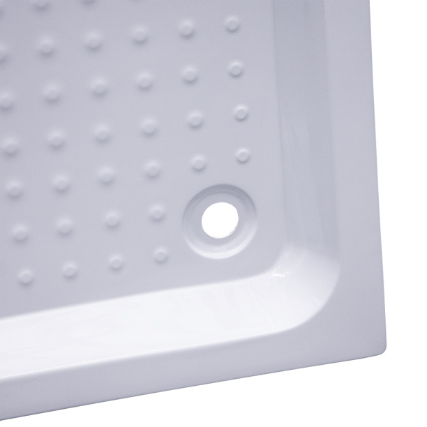 Душевой поддон FLUMEN 90х90х15 см акриловый от магазина ЛесКонПром.ру