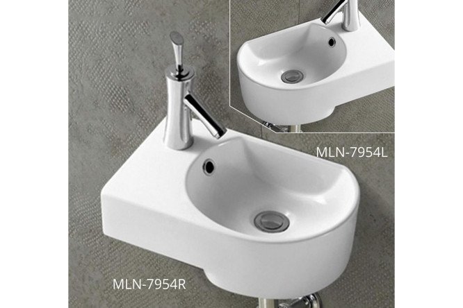 Раковина подвесная MELANA MLN-7954L 80536350 от магазина ЛесКонПром.ру