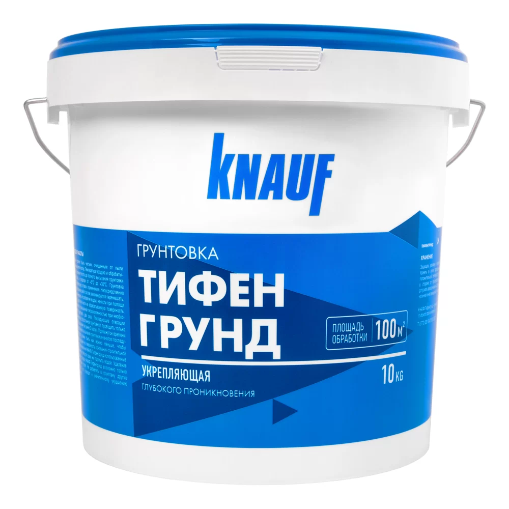 Грунтовка Knauf Тифенгрунд универсальная глубокого проникновения 10 кг от магазина ЛесКонПром.ру