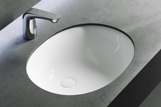 Умывальник встраиваемый снизу CERAMICA NOVA Element 80551193 от магазина ЛесКонПром.ру