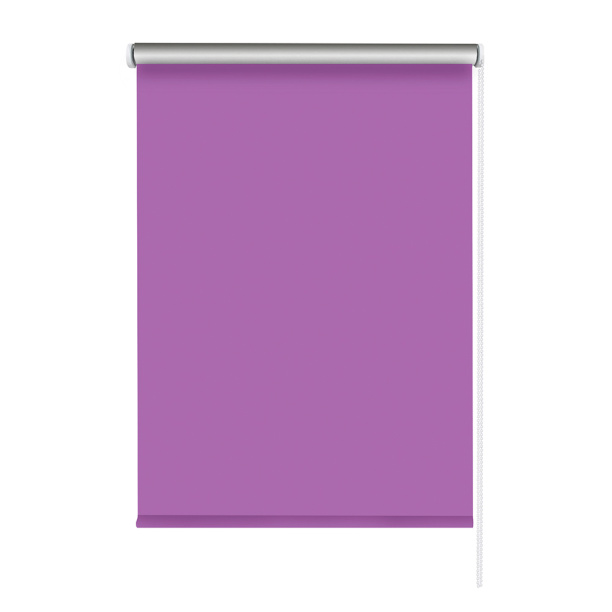 Рулонная штора светонепроницаемая NEODECO SilverBack 40х160 м фиолетовая от магазина ЛесКонПром.ру