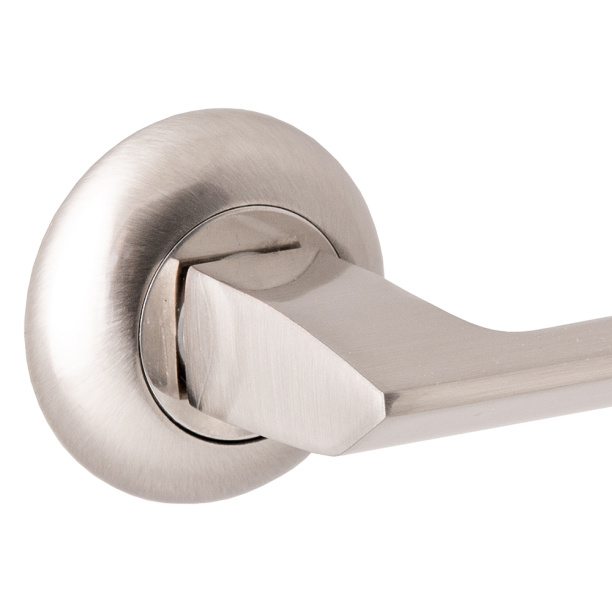 Дверные ручки CodeDeco H-14105 никель от магазина ЛесКонПром.ру