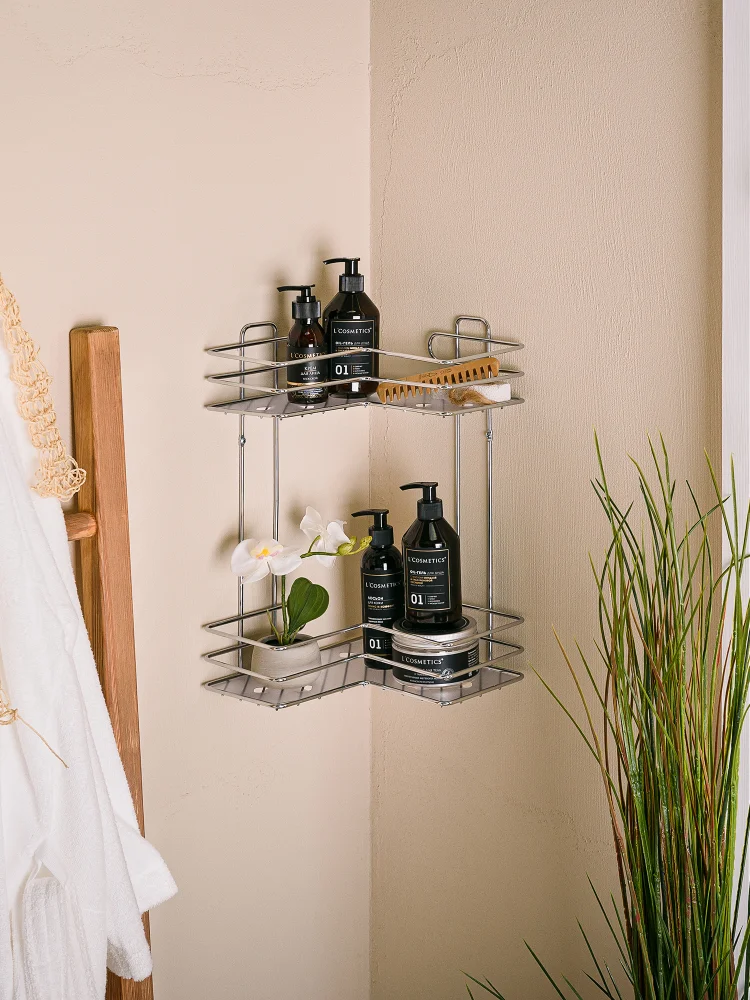 Полка ЧМЗ 501-005-04 2-ярусная, угловая от магазина ЛесКонПром.ру