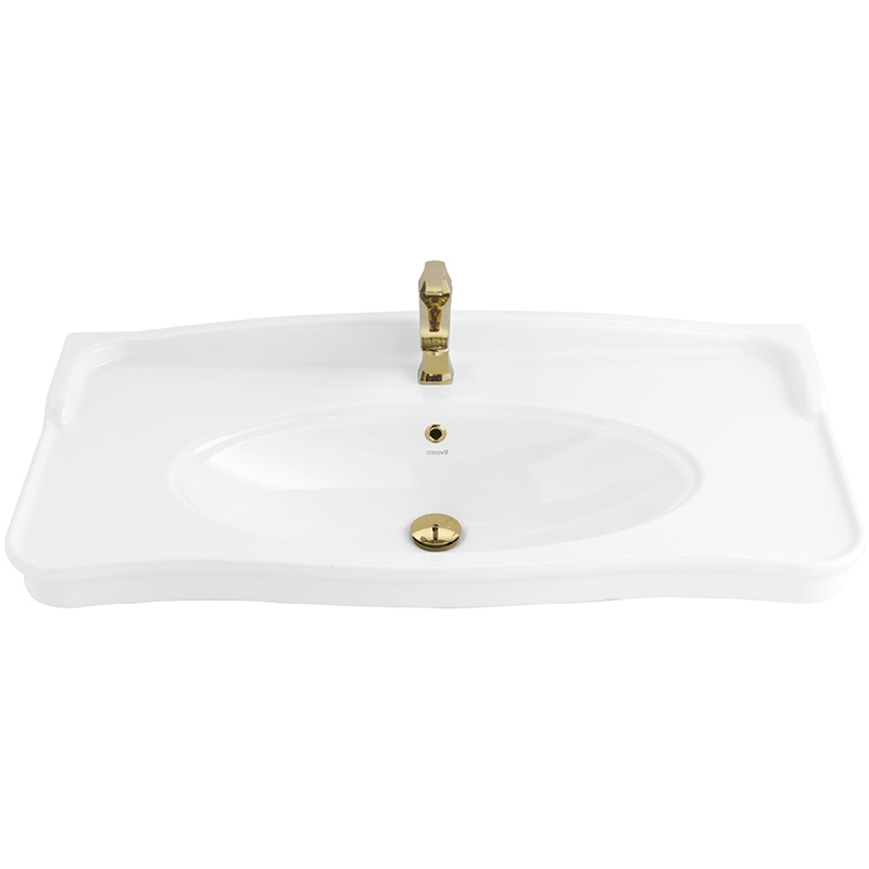 Раковина Creavit Antik 100 AN100-00CB00E-0000 Белая от магазина ЛесКонПром.ру