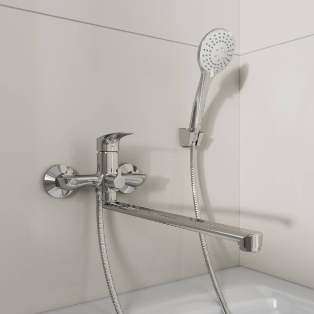 Термостатический смеситель для ванны SWEDBE Mercury от магазина ЛесКонПром.ру