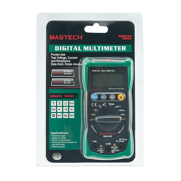 Мультиметр MASTECH MS8233E от магазина ЛесКонПром.ру